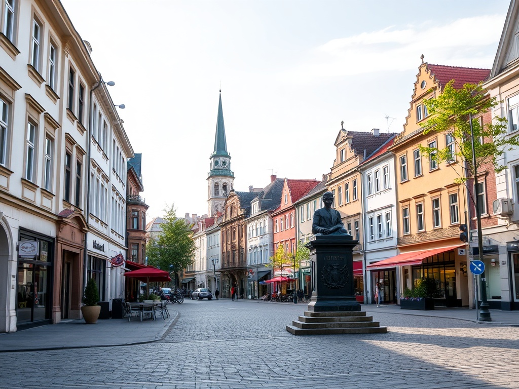 Mapa Powiatu Legionowskiego z zaznaczonymi kluczowymi punktami rozwoju i wydarzeń kulturalnych